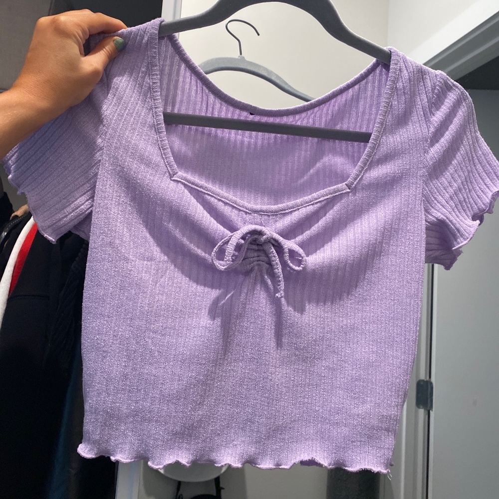 Tie front top